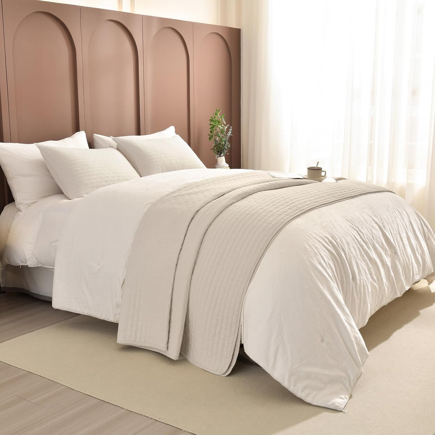 Sanracie Oversized Cal King Bedspread 128