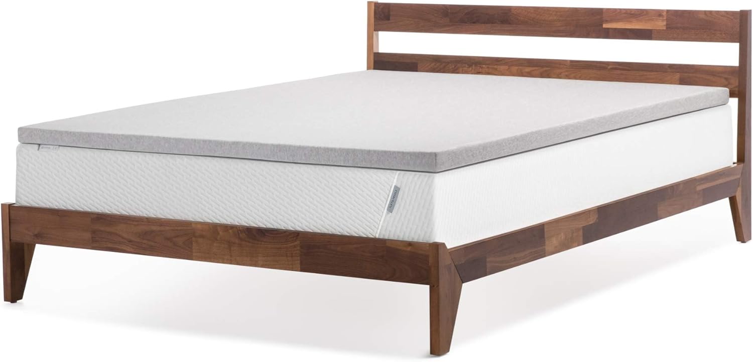Tuft & Needle Mattress Topper, King Size, 2 inches of our Breathable, Supportive Adaptive Foam, Luxe Gray Cover, CertiPUR-US and Greenguard Gold Certified