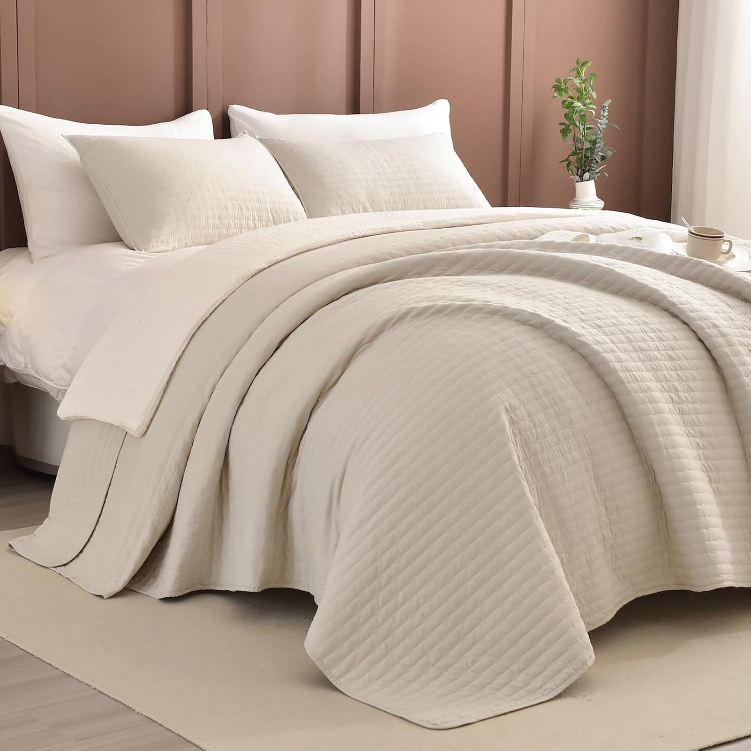 Sanracie Oversized Cal King Bedspread 128