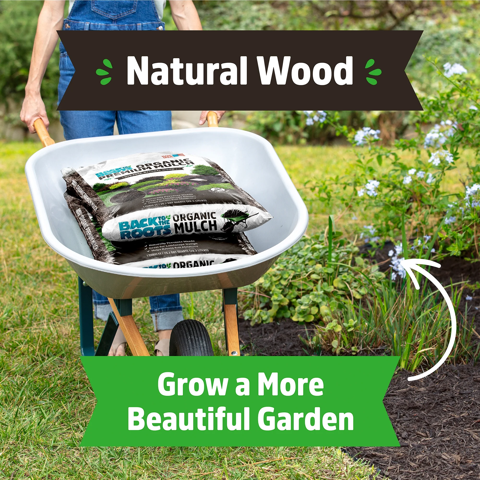 Organic Bark Bagged Mulch (10 1cu. ft. Bags)