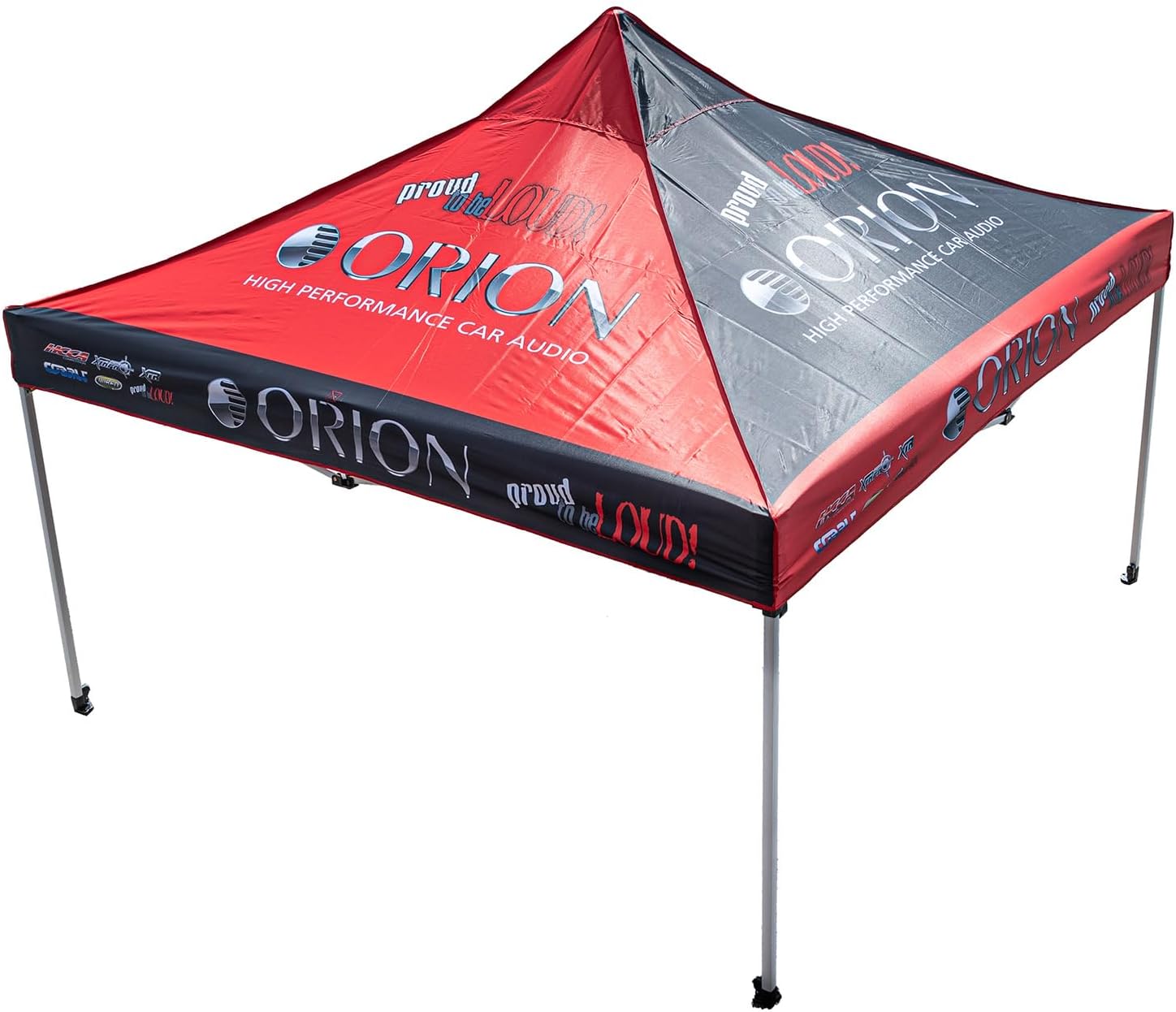 Orion Pop-Up Canopy Tent 10x10ft – Waterproof Shelter with UV Protection  Heavy-Duty Frame  Quick Setup for Camping  Beach  Festivals  and Tailgating  Ideal for Portable Shade and Weather Protection